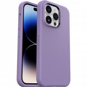 OtterBox Symmetry Case for iPhone 14 Pro, Shockproof, Drop proof, Protective Thin Case, 3x Tested to Military Standard, Antimicrobial Protection, You Lilac it