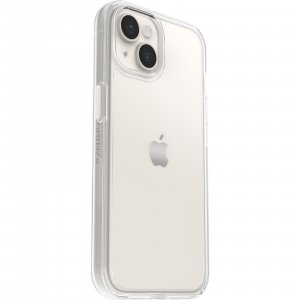 OtterBox Symmetry Clear Case for iPhone 14 Plus, Shockproof, Drop proof, Protective Thin Case, 3x Tested to Military Standard, Antimicrobial Protection, clear