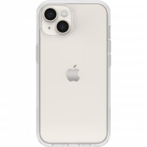 OtterBox Symmetry Clear Case for iPhone 14 Plus, Shockproof, Drop proof, Protective Thin Case, 3x Tested to Military Standard, Antimicrobial Protection, clear