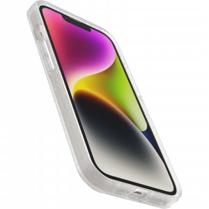 OtterBox Symmetry Clear Case for iPhone 14/iPhone 13, Shockproof, Drop proof, Protective Thin Case, 3x Tested to Military Standard, Antimicrobial Protection, Stardust