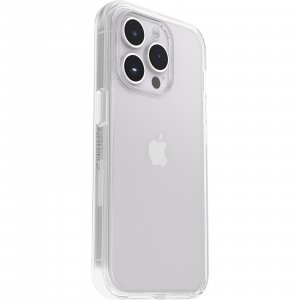 OtterBox Symmetry Clear Case for iPhone 14 Pro, Shockproof, Drop proof, Protective Thin Case, 3x Tested to Military Standard, Antimicrobial Protection, clear