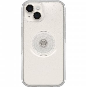 OtterBox Otter+Pop Case for iPhone 14 Plus, Shockproof, Drop proof, Protective Case with PopSockets PopGrip, 3x Tested to Military Standard, Stardust