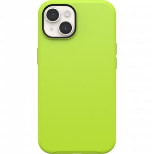 OtterBox Symmetry+ Case for iPhone 14 Plus with MagSafe, Shockproof, Drop proof, Protective Thin Case, 3x Tested to Military Standard, Antimicrobial Protection, Lime all yours