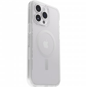 OtterBox Symmetry+ Clear Case for iPhone 14 Pro Max for MagSafe, Shockproof, Drop proof, Protective Thin Case, 3x Tested to Military Standard, Antimicrobial Protection, Clear