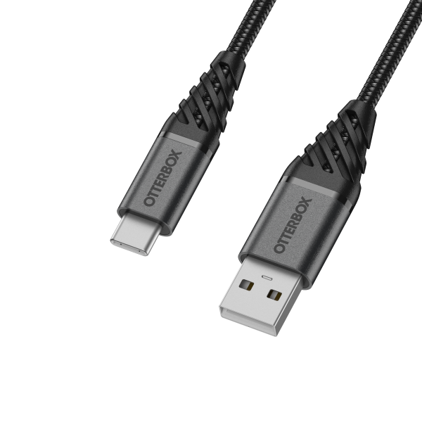 OtterBox Premium Cable USB A-C 3M, black