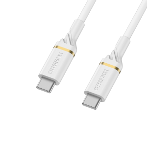OtterBox Cable USB C-C 1M USB-PD, Cloud Sky White