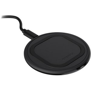 OtterBox Wireless Charging Pad 10W + UK Wall Charger 18W + USB A-Micro USB Cable, black