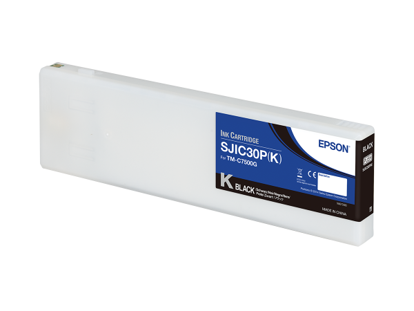 Epson SJIC30P(K): Ink cartridge for ColorWorks C7500G (Black)