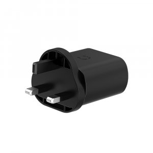 Cygnett PowerPlus 32W USB-C PD Dual Port Wall Charger UK - Black