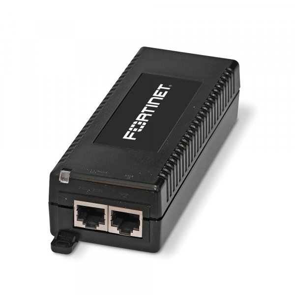 Fortinet 1-Port Gigabit PoE Power Injector, 802.3at up to 30W for GPI-130 Gigabit PoE Injector