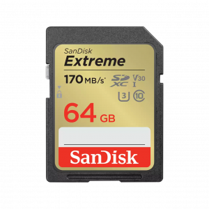 SanDisk Extreme 64 GB SDXC UHS-I Class 10