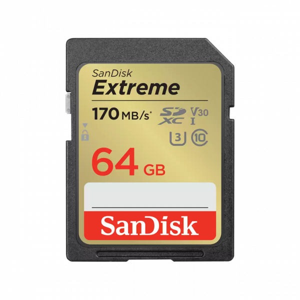 SanDisk Extreme 64 GB SDXC UHS-I Class 10