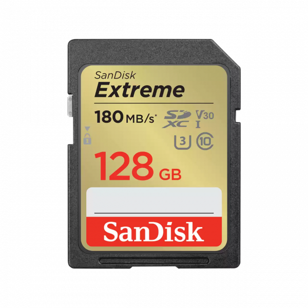 SanDisk Extreme 128 GB SDXC UHS-I Class 10