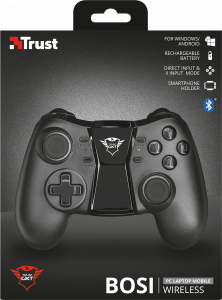 Trust GXT 590 Bosi Black Bluetooth Gamepad Analogue / Digital Android, PC