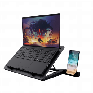 Trust GXT 1125 Quno Laptop stand Black 43.2 cm (17")