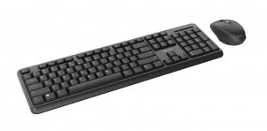 Trust ODY keyboard Mouse included RF Wireless QWERTY English Black