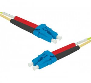 CUC Exertis Connect 392846 fibre optic cable 10 m LC OS2 Yellow
