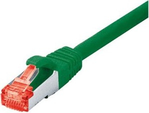 Tecline 10m RJ-45 S/FTP Cat6 networking cable Green S/FTP (S-STP)