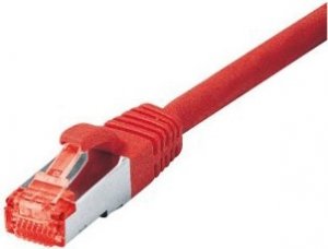Tecline 10m RJ-45 S/FTP Cat6 networking cable Red S/FTP (S-STP)