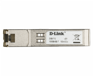 D-Link DGS-712 network transceiver module Copper 1000 Mbit/s SFP