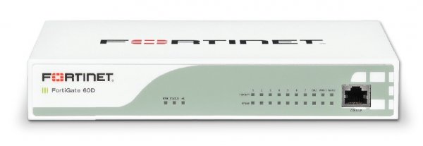 Fortinet FortiGate 60D hardware firewall 1500 Mbit/s