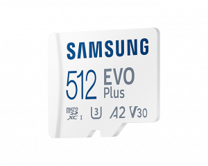 Samsung EVO Plus 512 GB MicroSDXC UHS-I Class 10