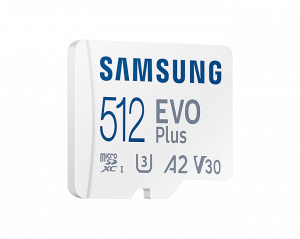 Samsung EVO Plus 512 GB MicroSDXC UHS-I Class 10