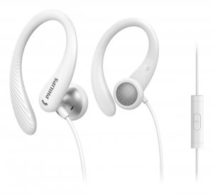 Philips TAA1105WT/00 headphones/headset Wired Ear-hook, In-ear Sports White