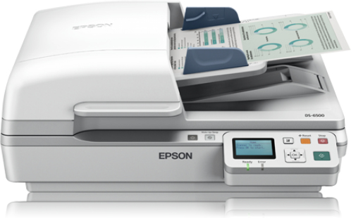 Epson WorkForce DS-6500N Flatbed scanner 1200 x 1200 DPI A4 White