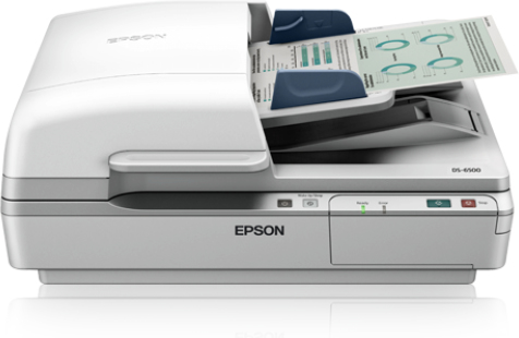 Epson WorkForce DS-6500 Flatbed scanner 1200 x 1200 DPI A4 White