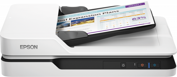 Epson WorkForce DS-1630 Flatbed & ADF scanner 1200 x 1200 DPI A4 Black, White