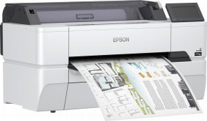 Epson SureColor SC-T3405N - wireless printer (No stand)