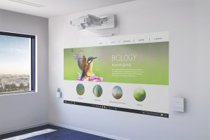 Epson EB-1485Fi data projector Ultra short throw projector 5000 ANSI lumens 3LCD 1080p (1920x1080) White