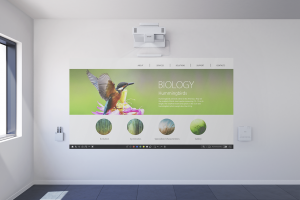 Epson EB-1485Fi data projector Ultra short throw projector 5000 ANSI lumens 3LCD 1080p (1920x1080) White