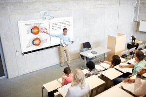 Epson EB-1485Fi data projector Ultra short throw projector 5000 ANSI lumens 3LCD 1080p (1920x1080) White