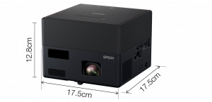 Epson EF-12 data projector Standard throw projector 1000 ANSI lumens 3LCD 1080p (1920x1080) Black
