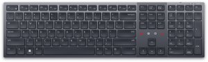 DELL KB900 keyboard RF Wireless + Bluetooth QWERTY UK English Graphite