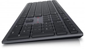 DELL KB900 keyboard RF Wireless + Bluetooth QWERTY UK English Graphite