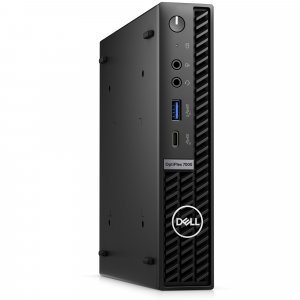 DELL OptiPlex 7000 i5-12500T MFF Intel® Core™ i5 16 GB DDR4-SDRAM 256 GB SSD Windows 11 Pro Mini PC Black