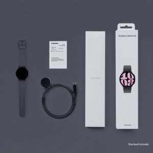 Samsung Galaxy Watch6 SM-R930NZKAEUA smartwatch / sport watch 3.3 cm (1.3") OLED 40 mm Digital 432 x 432 pixels Touchscreen Graphite Wi-Fi GPS (satellite)