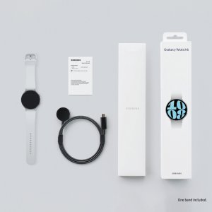 Samsung Galaxy Watch6 SM-R940NZSAEUA smartwatch / sport watch 3.81 cm (1.5") OLED 44 mm Digital 480 x 480 pixels Touchscreen Graphite Wi-Fi GPS (satellite)