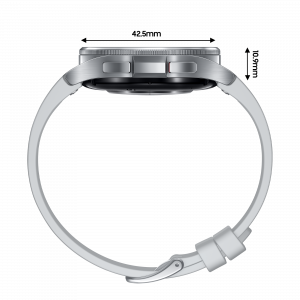 Samsung Galaxy Watch6 Classic SM-R950NZSAEUA smartwatch / sport watch 3.3 cm (1.3") OLED 43 mm Digital 432 x 432 pixels Touchscreen Black Wi-Fi GPS (satellite)