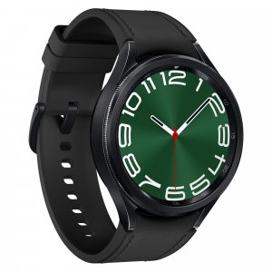 Samsung Galaxy Watch6 Classic SM-R960NZKAEUA smartwatch / sport watch 3.81 cm (1.5") OLED 47 mm Digital 480 x 480 pixels Touchscreen Black Wi-Fi GPS (satellite)