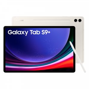 Samsung Galaxy Tab S9+ SM-X810N Qualcomm Snapdragon 256 GB 31.5 cm (12.4") 12 GB Wi-Fi 6 (802.11ax) Android 13 Beige