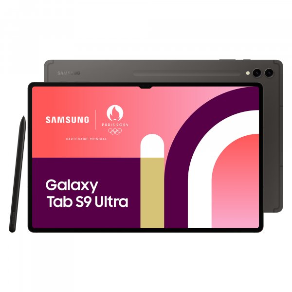 Samsung Galaxy Tab S9 Ultra SM-X910N Qualcomm Snapdragon 256 GB 37.1 cm (14.6") 12 GB Wi-Fi 6 (802.11ax) Android 13 Graphite