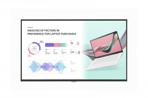 LG 43UH5J-H Signage Display Interactive flat panel 109.2 cm (43") Wi-Fi 500 cd/m² 4K Ultra HD Black 24/7