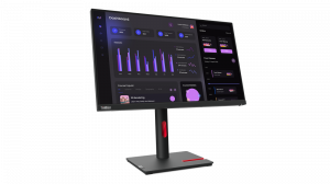 Lenovo ThinkVision T24i-30 LED display 60.5 cm (23.8″) 1920 x 1080 pixels Full HD Black