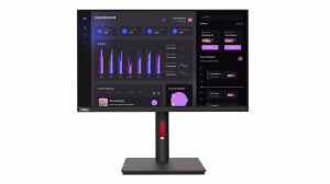 Lenovo ThinkVision T24i-30 LED display 60.5 cm (23.8") 1920 x 1080 pixels Full HD Black