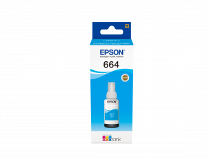 Epson 664 Ecotank Cyan ink bottle (70ml)