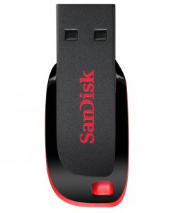 SanDisk Cruzer Blade USB flash drive 32 GB USB Type-A 2.0 Black, Red